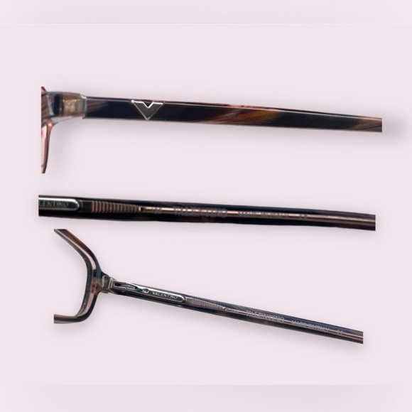 Valentino Glasses Retro Designer Eyeglasses + Case - Picture 14 of 15